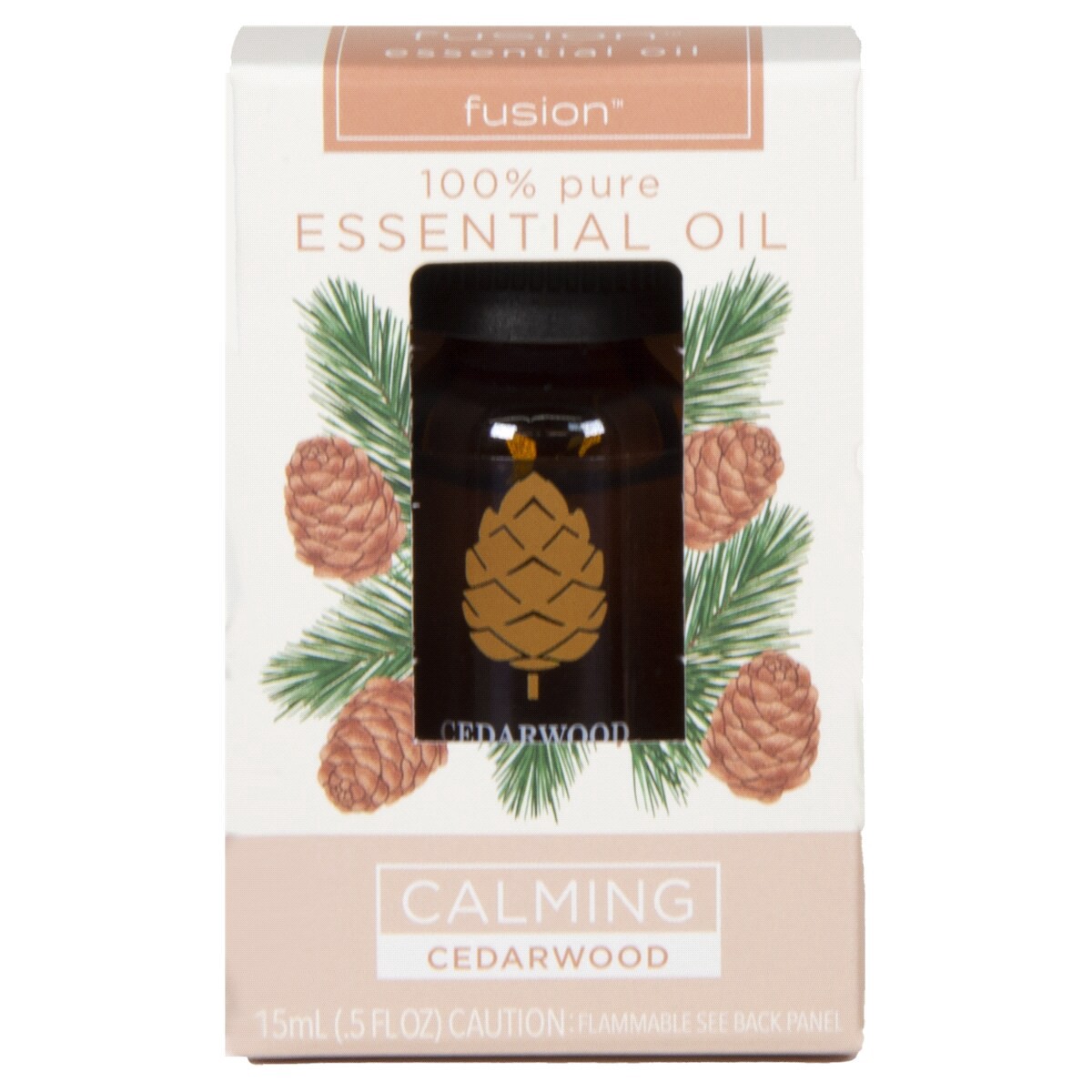 slide 5 of 5, Fusion™ Essential Oil Cedarwood, 0.5 fl oz