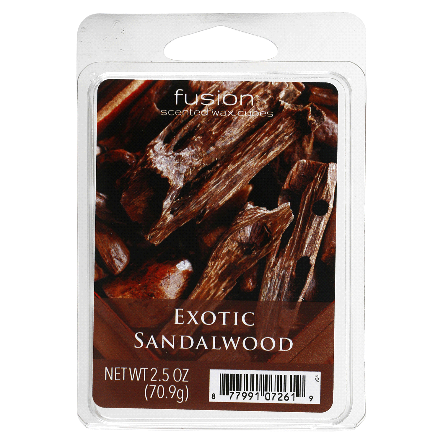 slide 1 of 1, Fusion Exotic Sandalwood Scented Wax Cubes, 2.5 oz