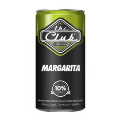 The Club Margarita 200 ml Can 20 Proof