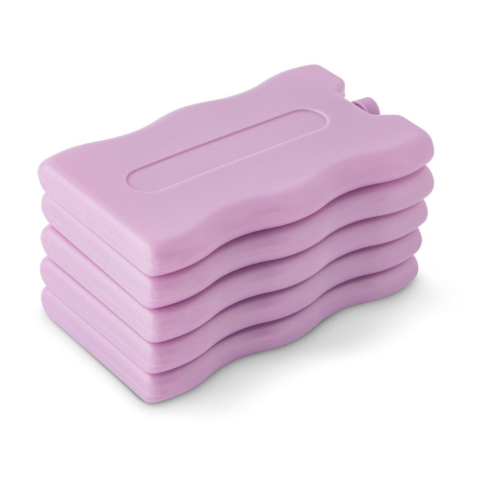 slide 2 of 4, Manna™ Hard Ice Pack - Purple, 5 ct