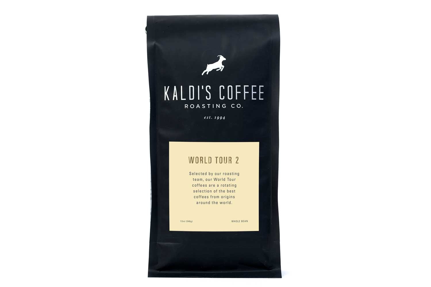 slide 1 of 1, Kaldi's Coffee Roasting Co. Organic Whole Bean World Tour 2 Coffee - 12 oz, 12 oz