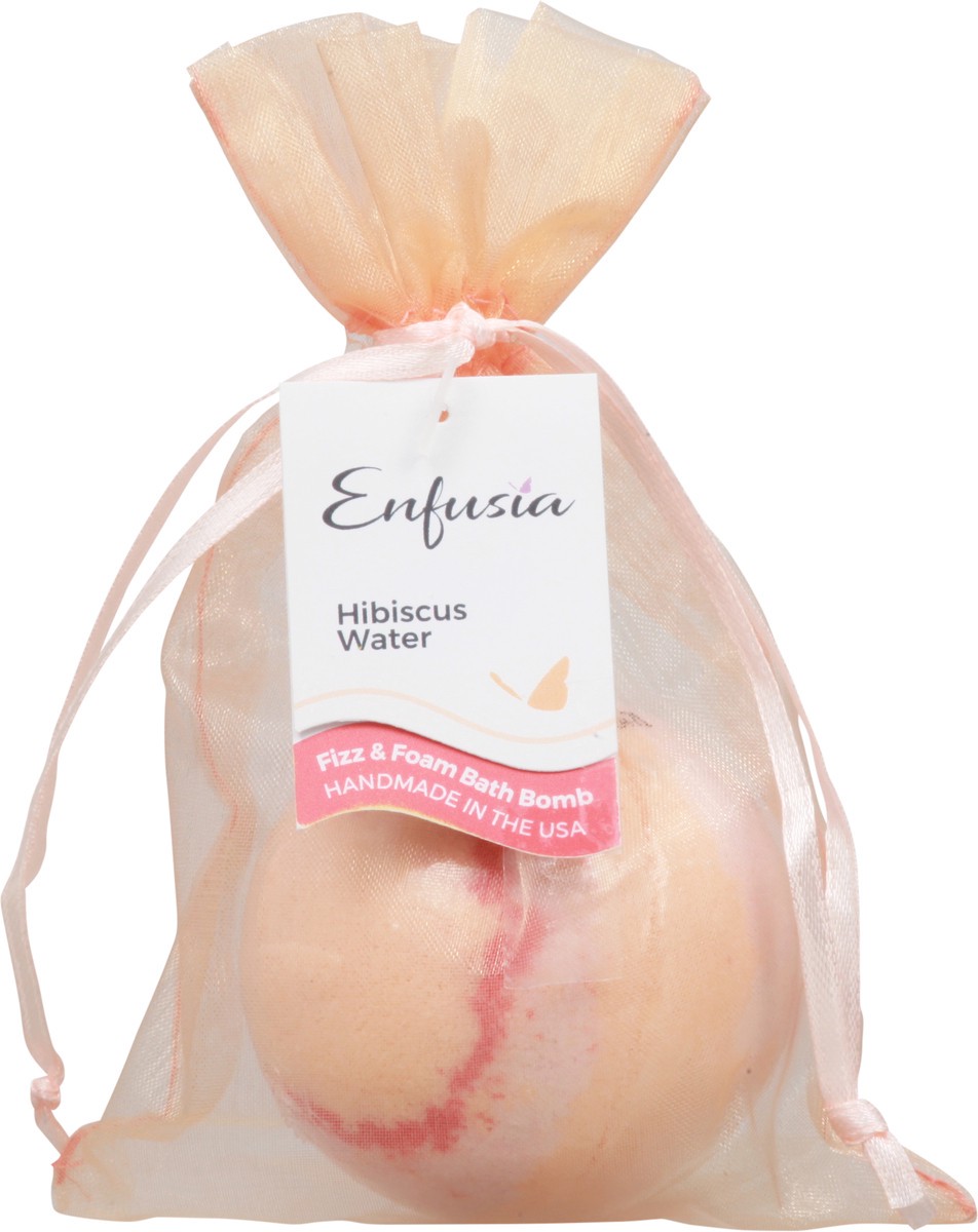 slide 3 of 13, Enfusia Mini Bath Bomb Hibiscus Water, 4 oz