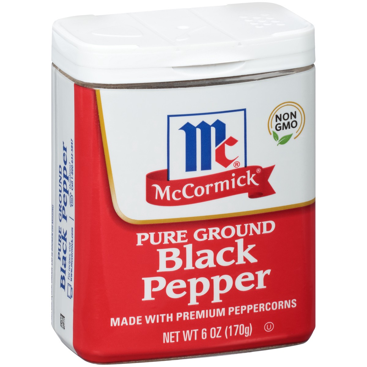 slide 9 of 9, McCormick Black Pepper - Pure Ground, 6 oz