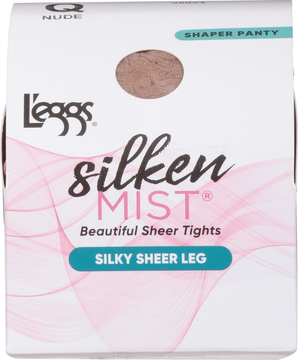 slide 6 of 12, L'eggs Silken Mist Q Nude Silky Sheer Leg Shaper Panty 1 ea, 1 ea
