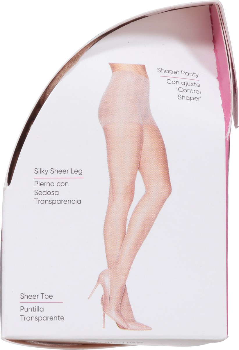 slide 10 of 12, L'eggs Silken Mist Q Nude Silky Sheer Leg Shaper Panty 1 ea, 1 ea