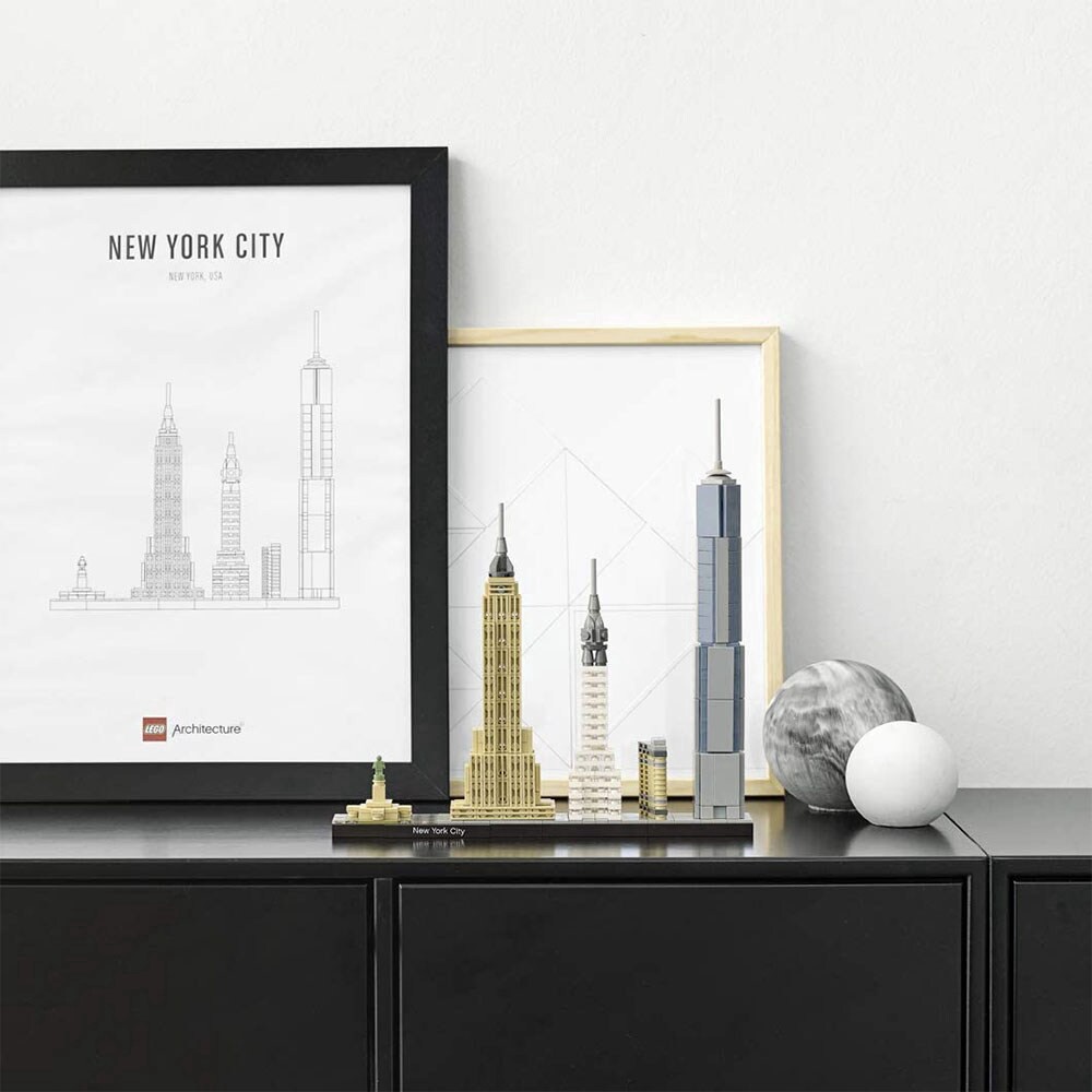 slide 2 of 5, LEGO Architecture Skyline Collection New York City 598 Piece Block Building Set, 598 ct