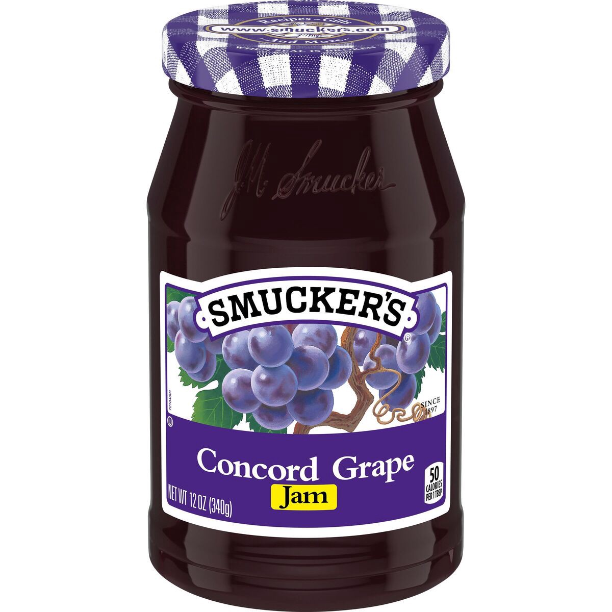 slide 1 of 8, Smucker's Jam, 12 oz