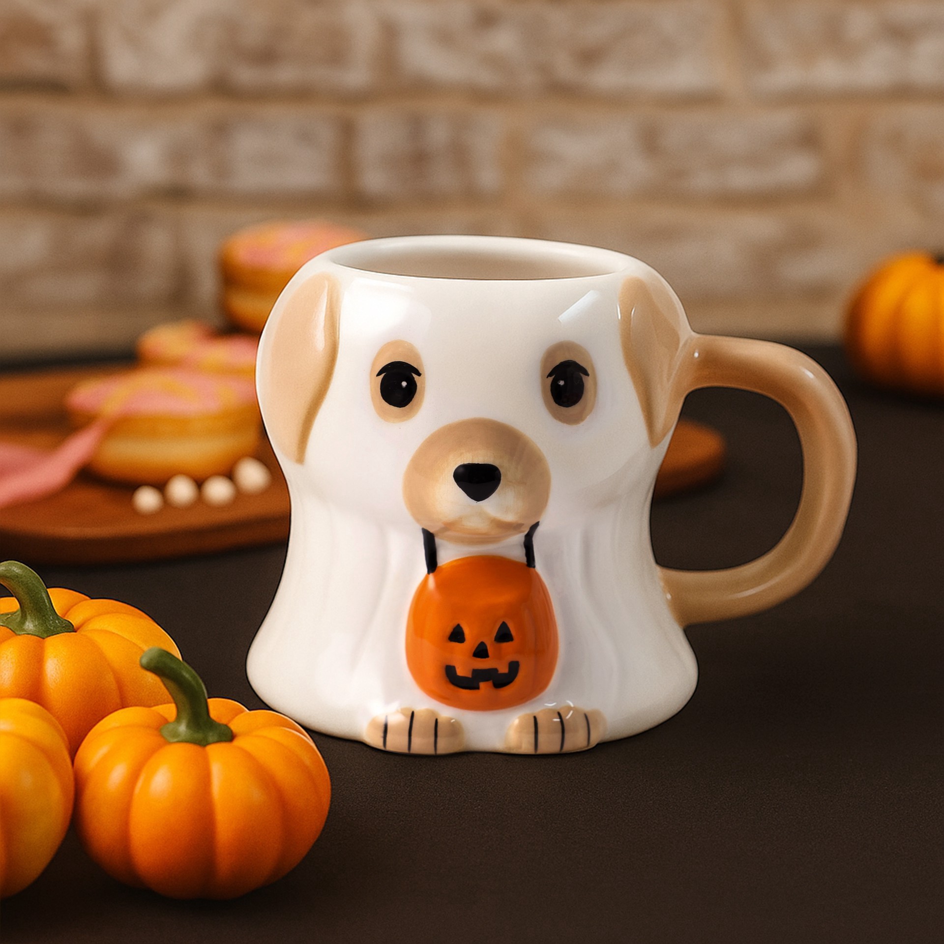 slide 2 of 3, 11.4oz. Dog Ceramic Mug By Ashland, 11.4 oz