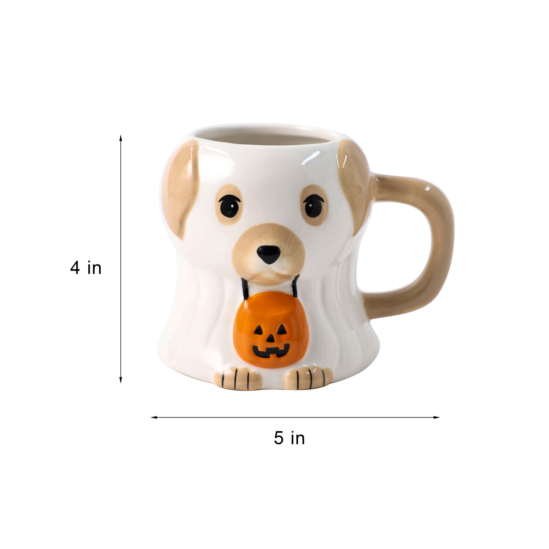 slide 3 of 3, 11.4oz. Dog Ceramic Mug By Ashland, 11.4 oz