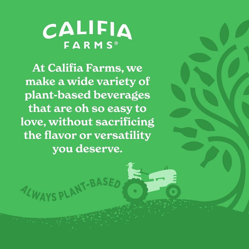 slide 8 of 9, Califia Farms Organic Unsweetened Almond Milk - 48 fl oz, 48 fl oz