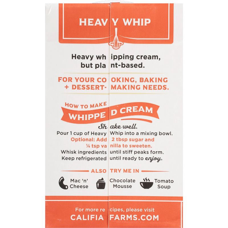 slide 6 of 10, Califia Farms Heavy Whipping Cream - 16.9 fl oz, 16.9 fl oz