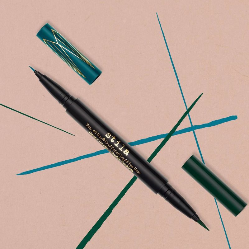 slide 7 of 9, Stila Stay All Day Dual Ended Liquid Eyeliner -Teal/Intense Jade - 0.33 fl oz - Ulta Beauty, 0.33 fl oz