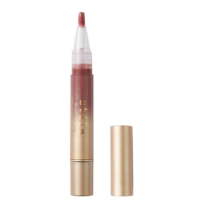 slide 1 of 6, Stila Plumping Lip Glaze - Giovanna - 0.11 fl oz - Ulta Beauty, 0.11 fl oz