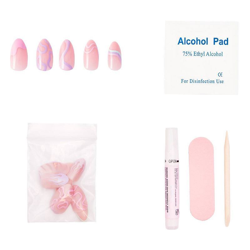 slide 2 of 5, Glamnetic Press-On Women's Manicure Fake Nails - Wild Card - 30ct - Ulta Beauty, 30 ct