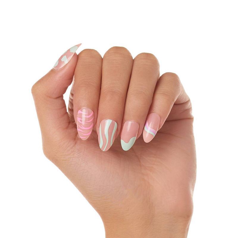 slide 4 of 5, Glamnetic Press-On Women's Manicure Fake Nails - Wild Card - 30ct - Ulta Beauty, 30 ct