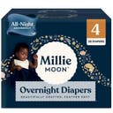Millie Moon Disposable Overnight Diapers - Size 4 - 58ct