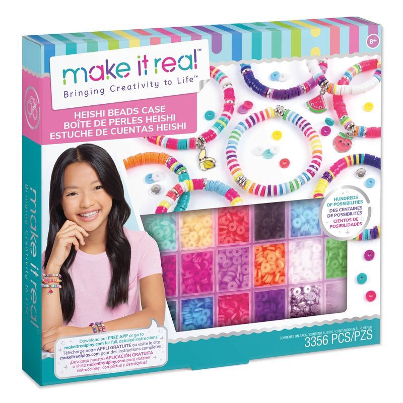 slide 1 of 7, make it real Heishi Bead Kit 2.0, 1 ct