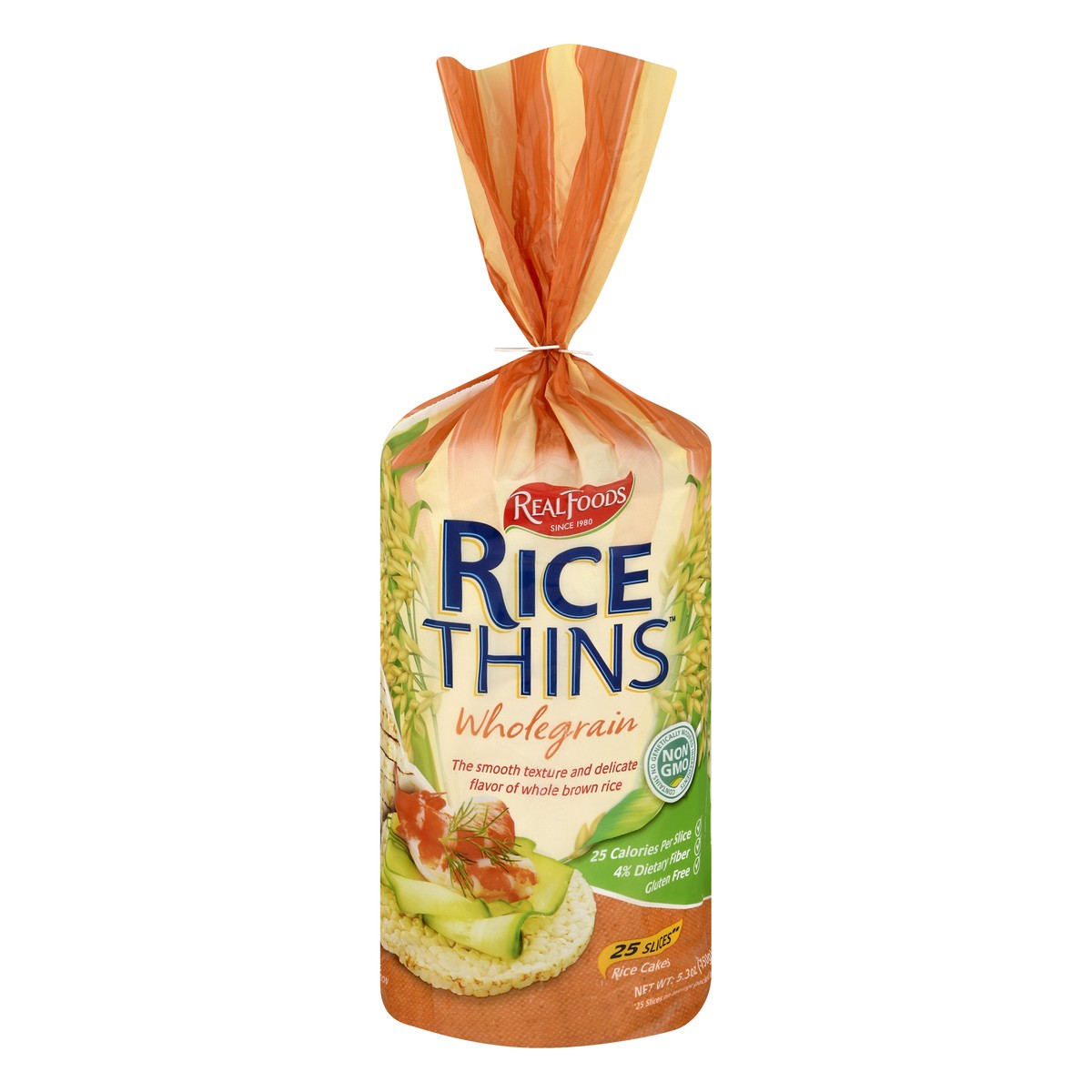 slide 9 of 13, Real Foods Wholegrain Rice Thins 5.3 oz, 5.3 oz