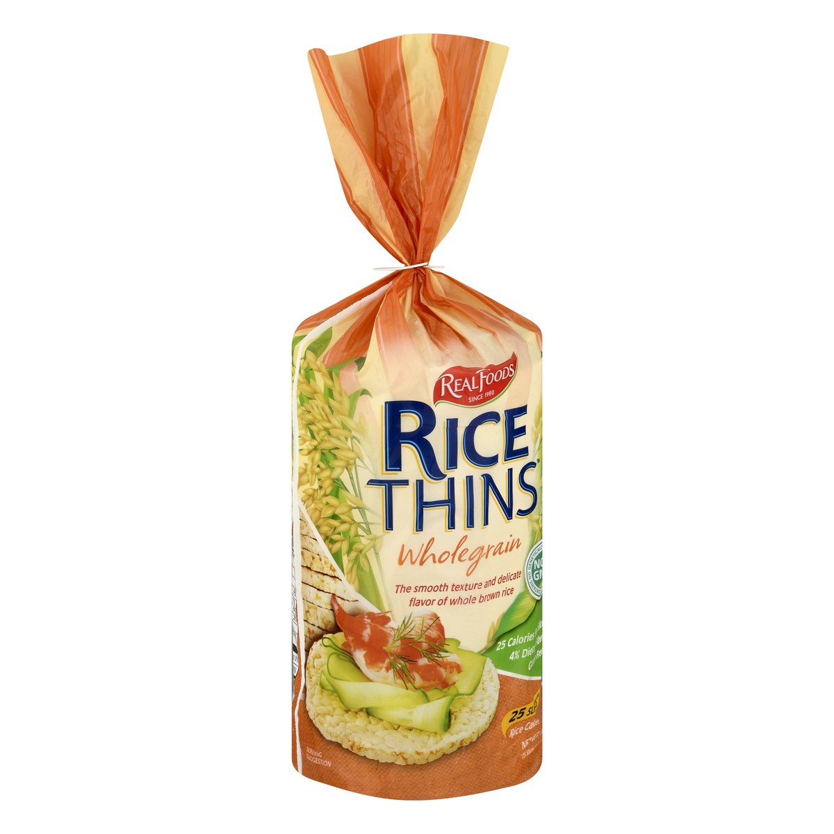 slide 10 of 13, Real Foods Wholegrain Rice Thins 5.3 oz, 5.3 oz