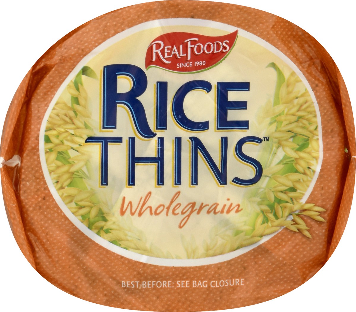 slide 12 of 13, Real Foods Wholegrain Rice Thins 5.3 oz, 5.3 oz