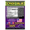 slide 6 of 13, Stacker 2 Extreme Energy Shots Extra Strength Grape flavor - 6 ct, 6 ct