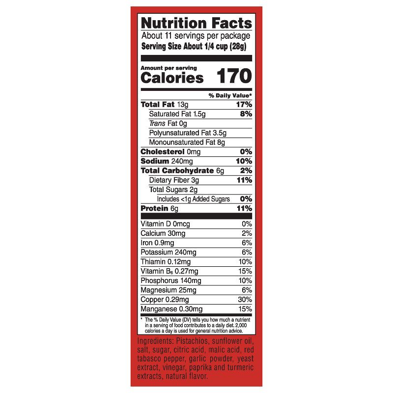 slide 7 of 7, Wonderful Pistachios No Shells Chili Roasted - 11oz, 11 oz