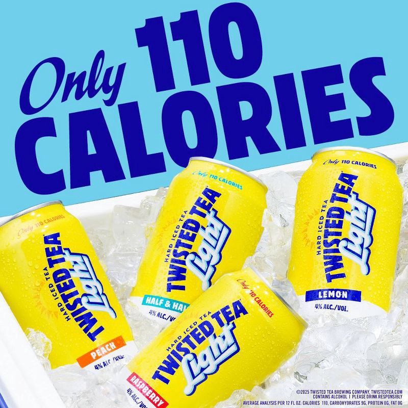 slide 7 of 10, Twisted Tea Light Variety - 12pk/12 fl oz Cans, 12 ct; 12 fl oz
