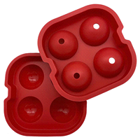 slide 3 of 13, Kolorae 4 Ball Ice Tray, Assorted Colors, 1 ct