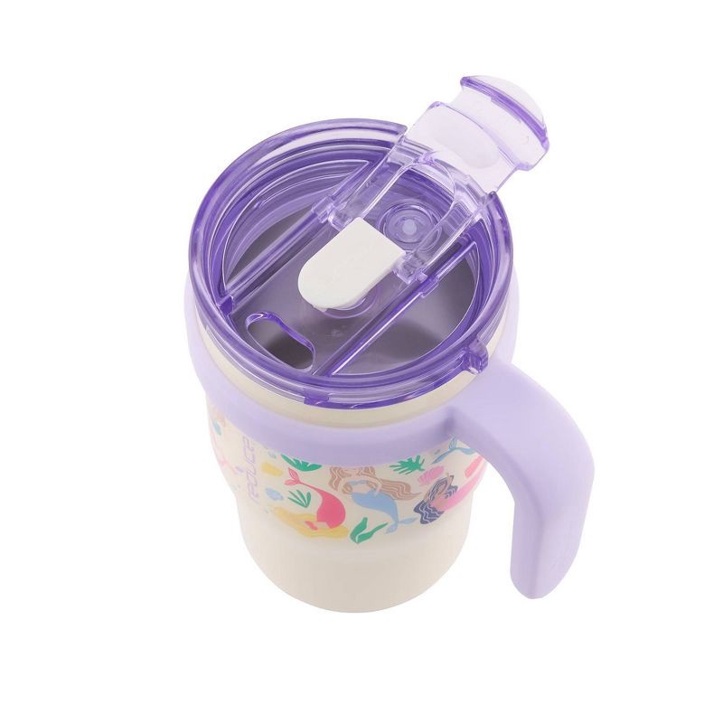 slide 5 of 6, Reduce 14oz Coldee Vacuum Insulated Stainless Steel Straw Tumbler Mermaids: Kids Leakproof BPA-Free Drinkware, 14 oz