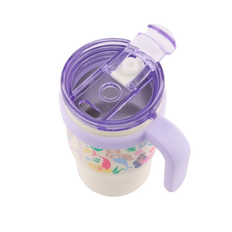 slide 6 of 6, Reduce 14oz Coldee Vacuum Insulated Stainless Steel Straw Tumbler Mermaids: Kids Leakproof BPA-Free Drinkware, 14 oz