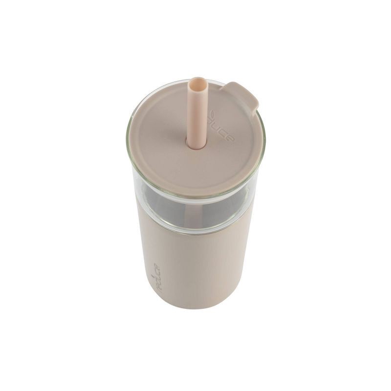 slide 6 of 8, Reduce 20oz Aspen Vacuum Insulated Stainless Steel Glass Tumbler with Lid and Straw Sand, 20 oz