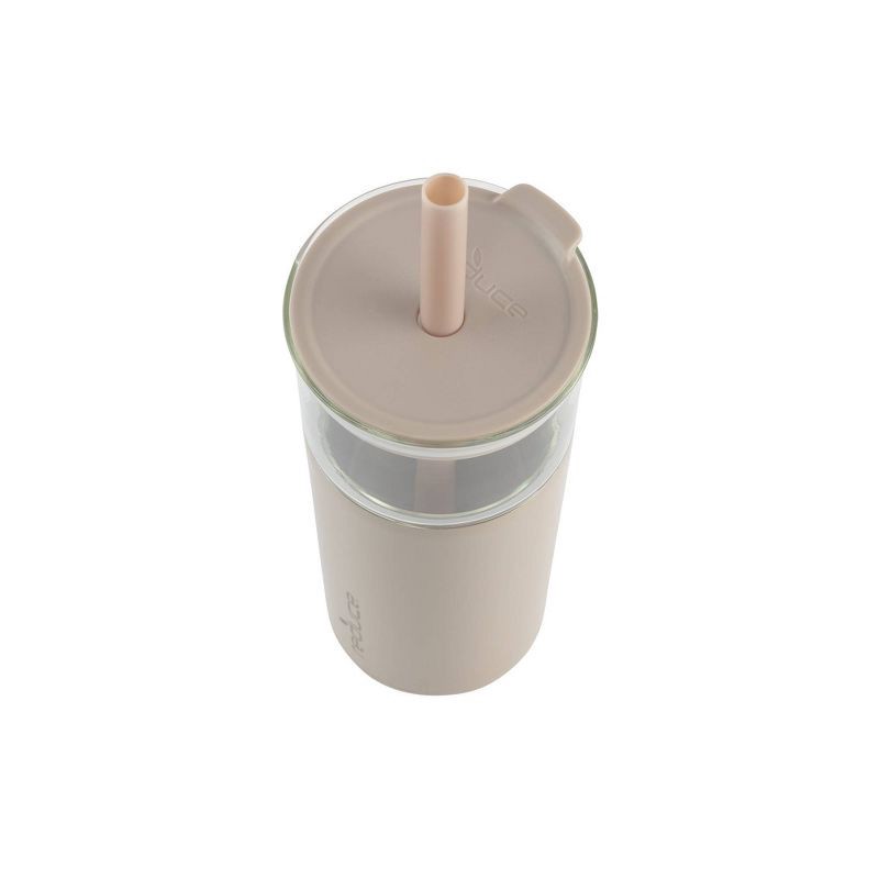 slide 7 of 8, Reduce 20oz Aspen Vacuum Insulated Stainless Steel Glass Tumbler with Lid and Straw Sand, 20 oz
