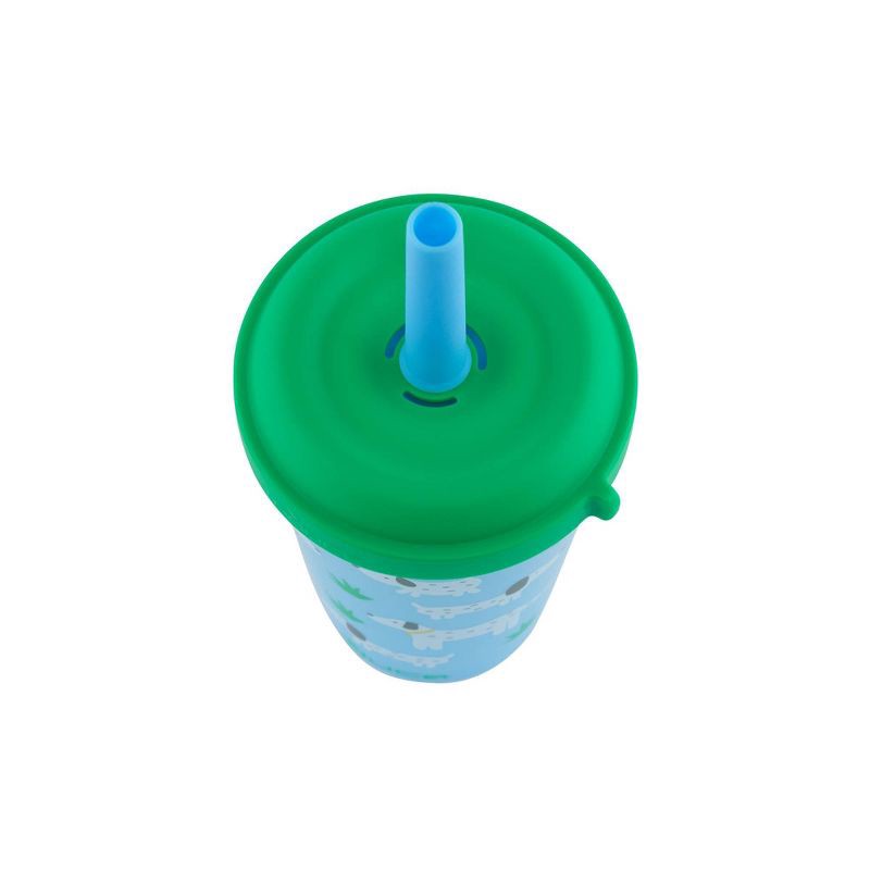 slide 5 of 5, Reduce Go-Go's New Spill Proof 12oz Portable Drinkware with Straw Scavenger Boy Set: Kids Tumbler, BPA-Free, Dishwasher-Safe, 12 oz