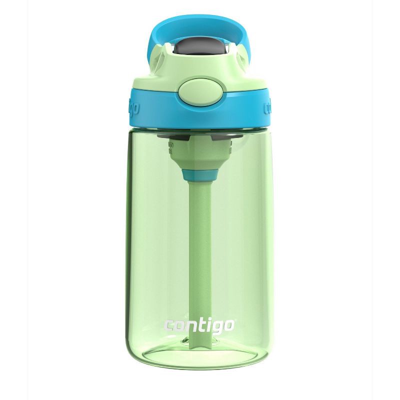 Contigo Kids' Cleanable Autospout 14oz Water Bottle Cucumber with Blue  Raspberry 1 ct