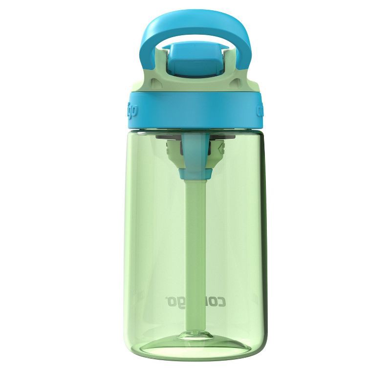 slide 4 of 7, Contigo Kids' Cleanable Autospout 14oz Water Bottle Cucumber with Blue Raspberry: Spillproof, BPA-Free, Toddler Drinkware, 14 oz