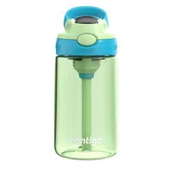 Contigo Kids' Cleanable Autospout 14oz Water Bottle Cucumber with Blue Raspberry