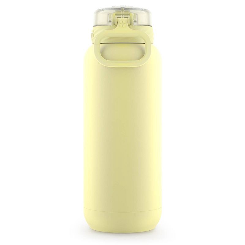 slide 3 of 5, Ello Cooper 32oz Stainless Steel Water Bottle - Yellow: Insulated Reusable Drinkware for Cold Beverages, Dishwasher-Safe Parts, 32 oz