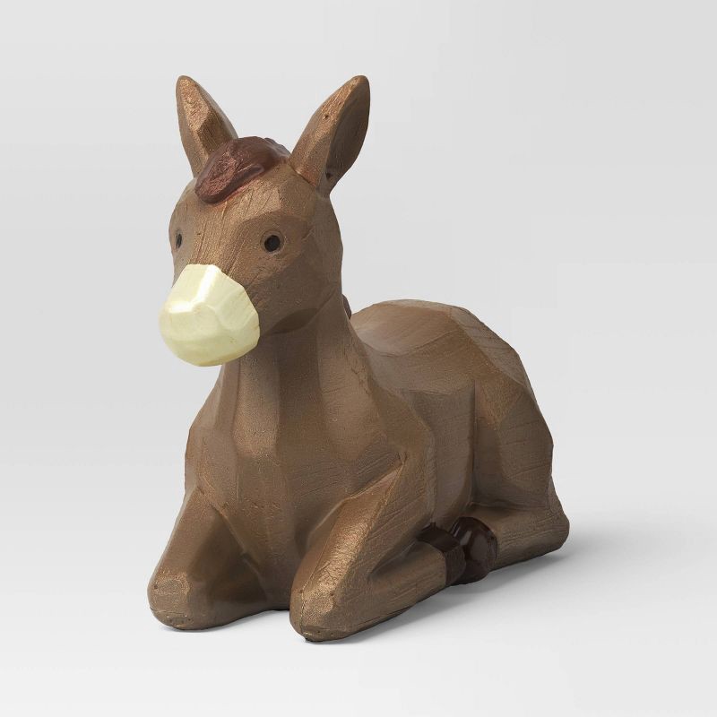 slide 4 of 6, 4pc Shepherd Christmas Figurine Set - Wondershop™: Nativity, Indoor Decor, Multicolored, 4 ct