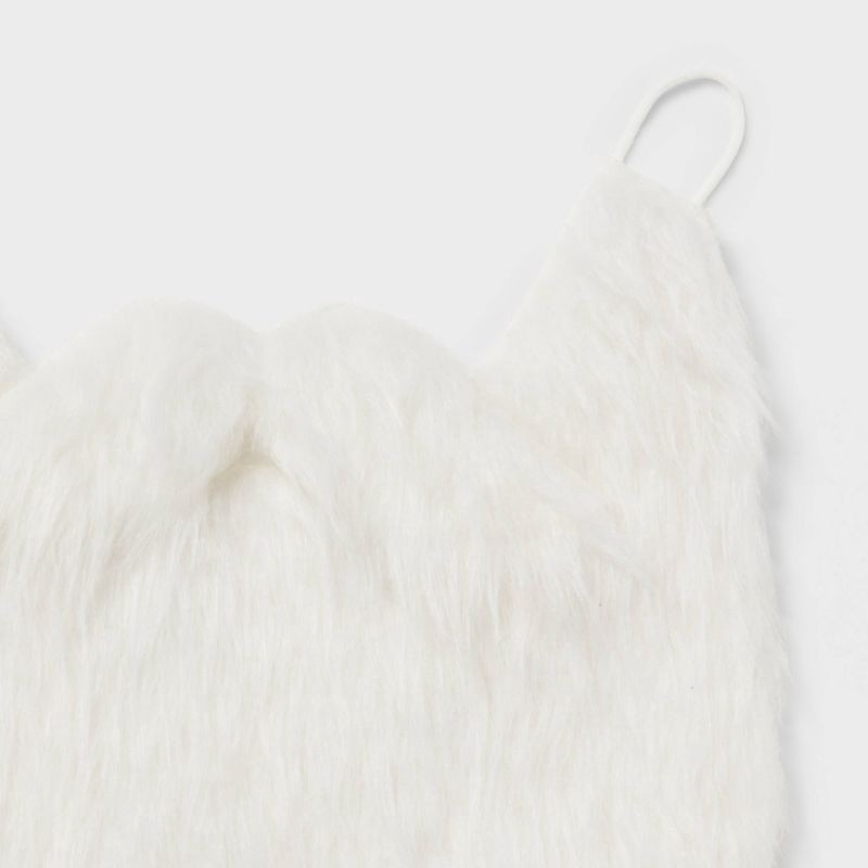 slide 3 of 3, Santa Beard Christmas Costume Headwear - Wondershop™: Adult Moustache, Gender Neutral, 1 ct