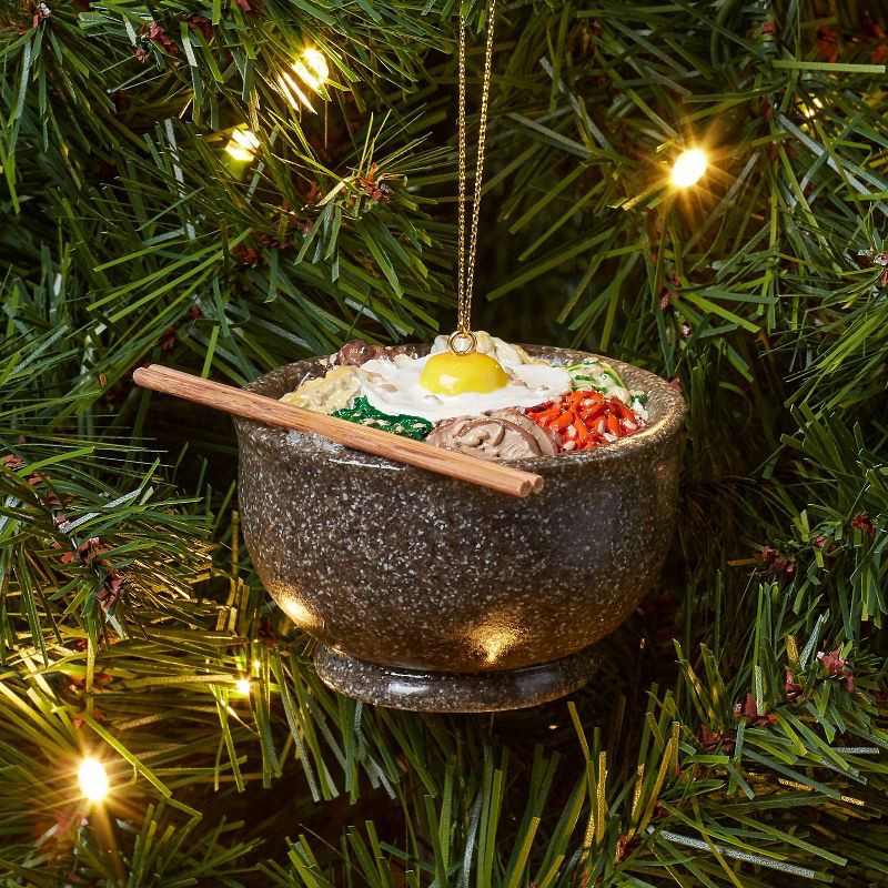 slide 2 of 3, Bibimbap Christmas Tree Ornament - Wondershop™, 1 ct