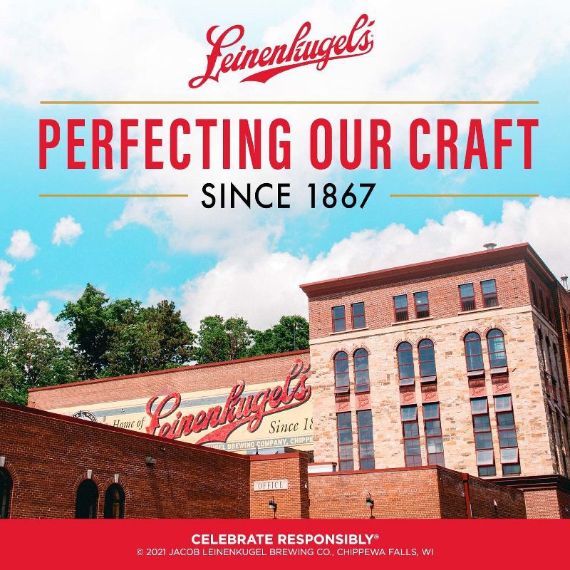 slide 9 of 9, Leinenkugel's Juicy Peach - 12pk/12 fl oz Cans, 12 ct; 12 fl oz