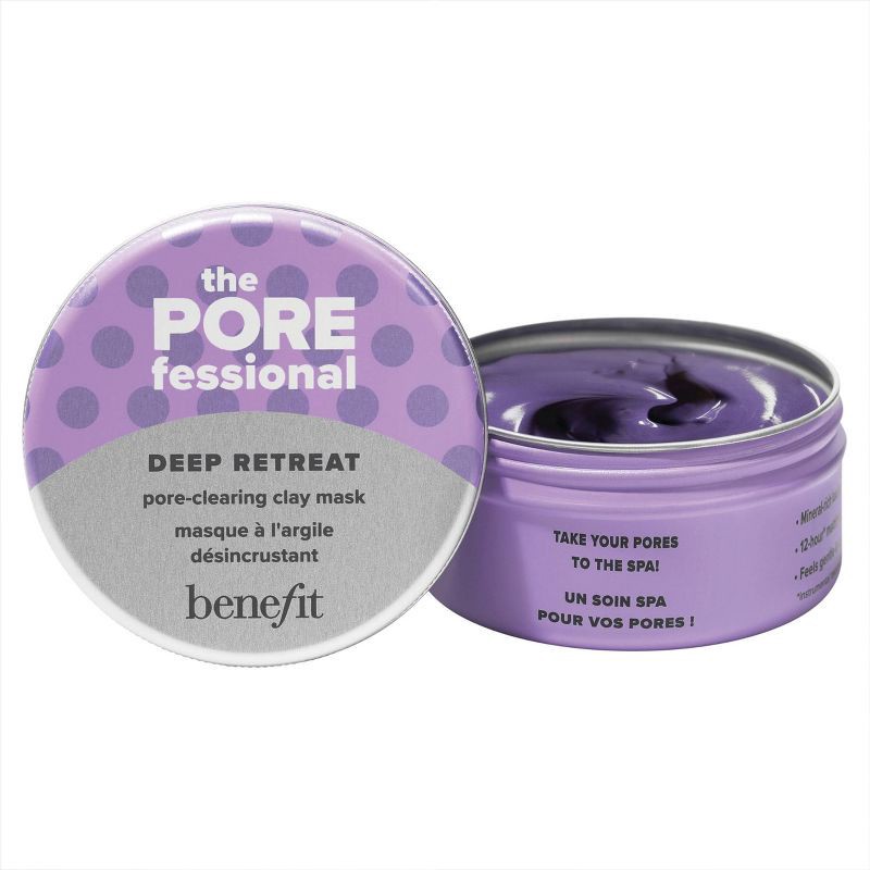 slide 1 of 10, Benefit Cosmetics The POREfessional Women's Deep Retreat Clay Mask - 2.5 fl oz - Ulta Beauty, 2.5 fl oz