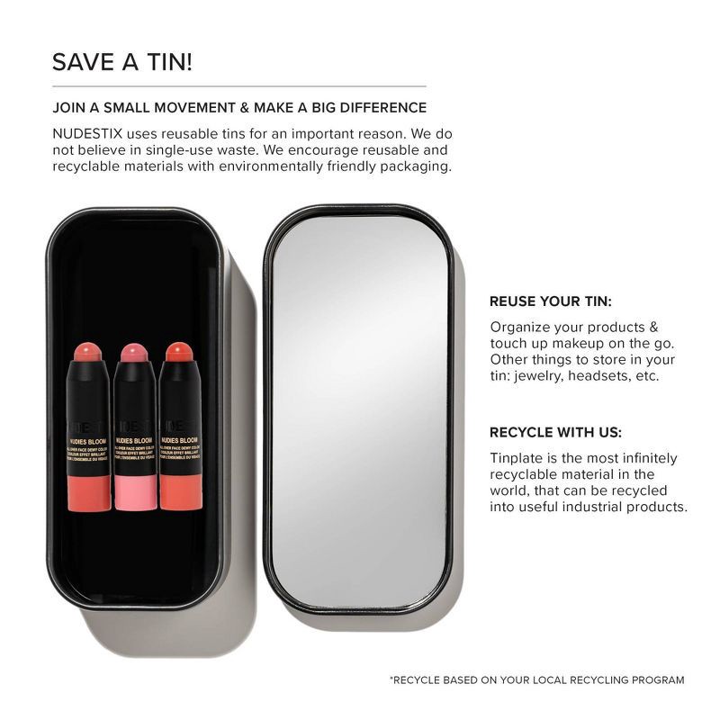 slide 6 of 7, NUDESTIX Nudies Pretty Blush Mini Kit - 0.21/3pc - Ulta Beauty, 0.21/3 ct