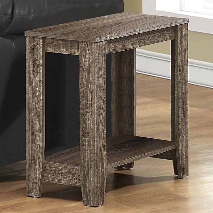 slide 5 of 5, Monarch Specialties Accent Table - Dark Taupe, 22 in