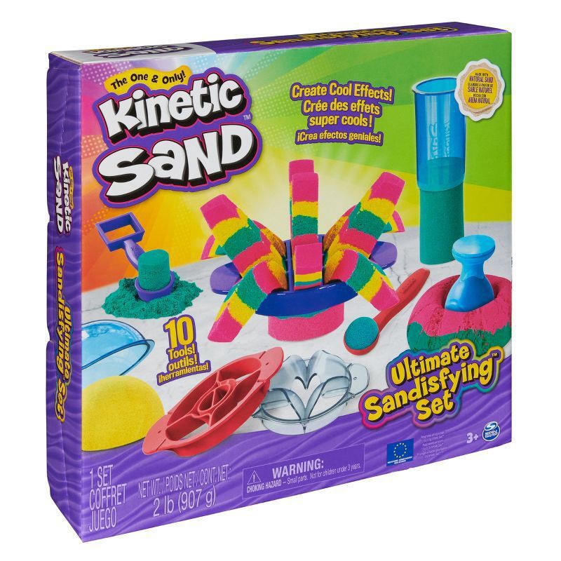 slide 5 of 9, Kinetic Sand Ultimate Sandisfying Set, 1 ct