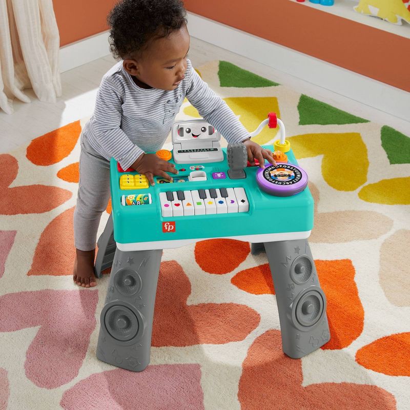 slide 2 of 6, Fisher-Price Laugh & Learn Mix & Learn DJ Table, 1 ct