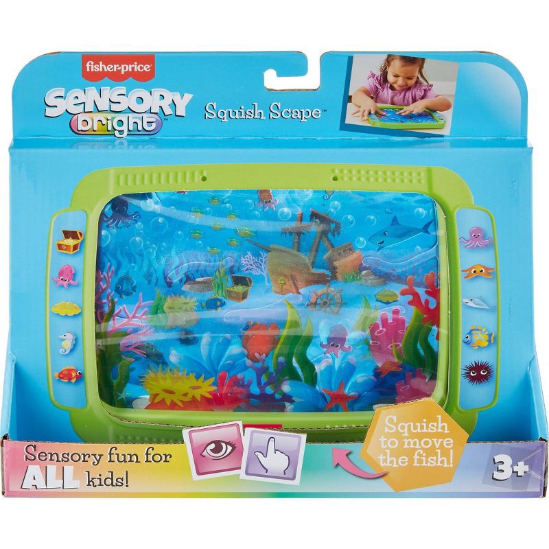 slide 6 of 6, Fisher-Price Sensory Bright Squish Scape Tablet, 1 ct