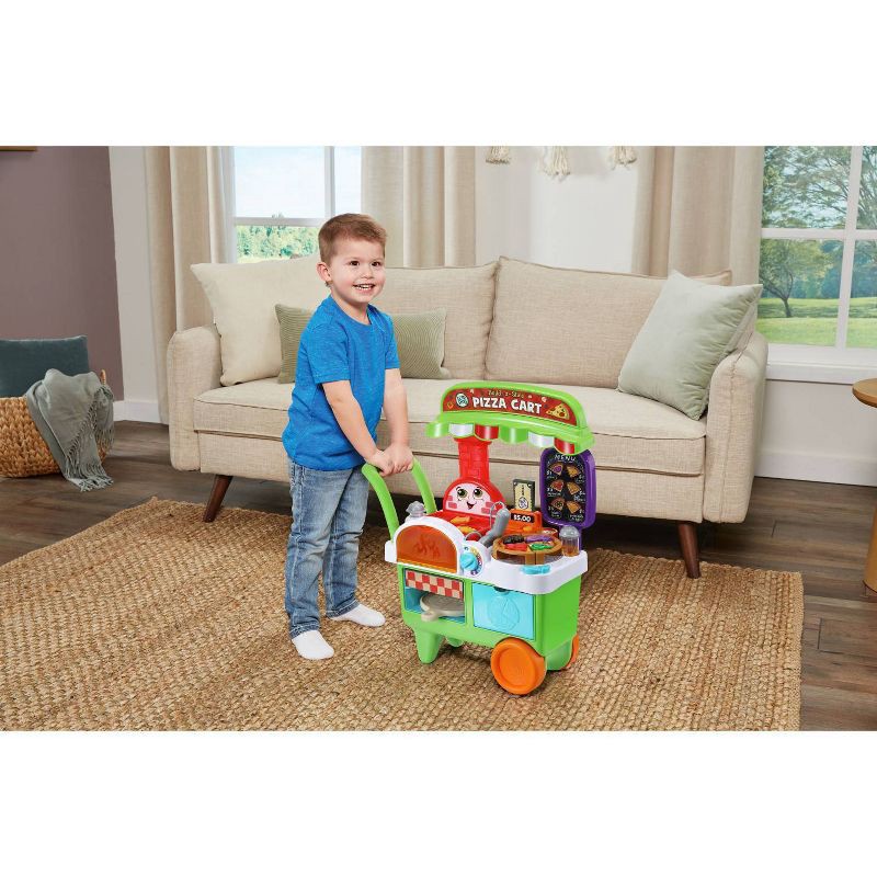 slide 2 of 10, LeapFrog Build-A-Slice Pizza Cart, 1 ct