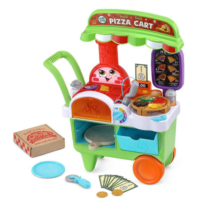 slide 9 of 10, LeapFrog Build-A-Slice Pizza Cart, 1 ct