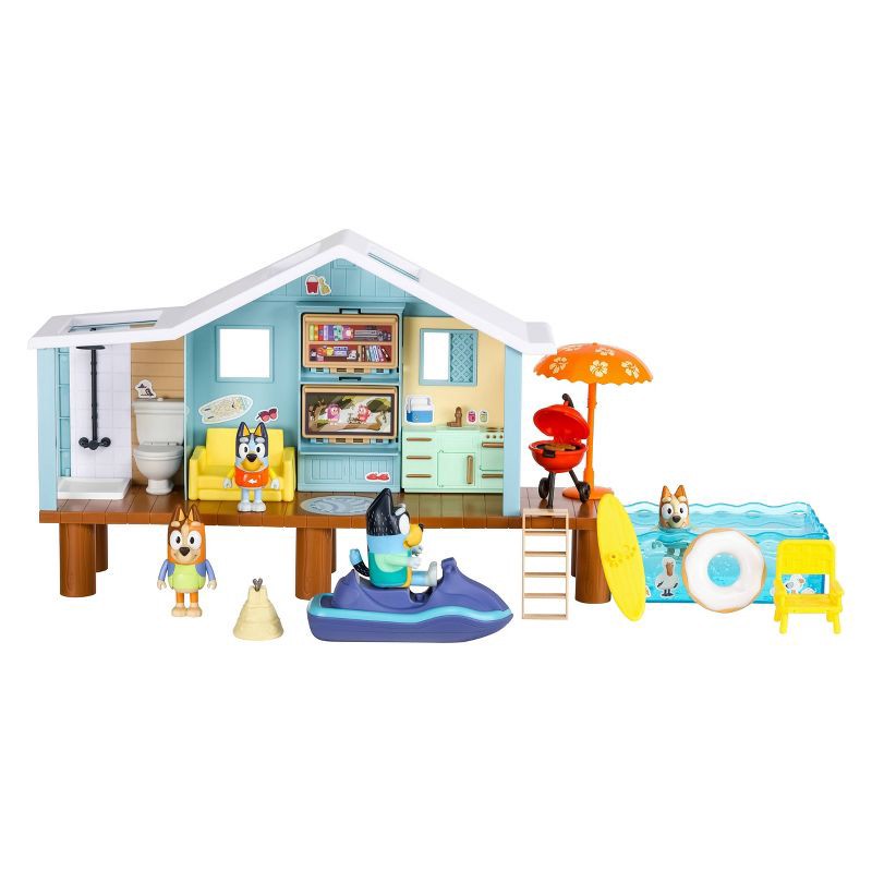 slide 1 of 13, Bluey's Ultimate Beach Cabin Playset, 1 ct